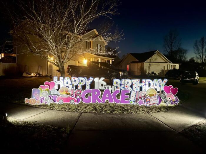 happy birthday yard signs st charles